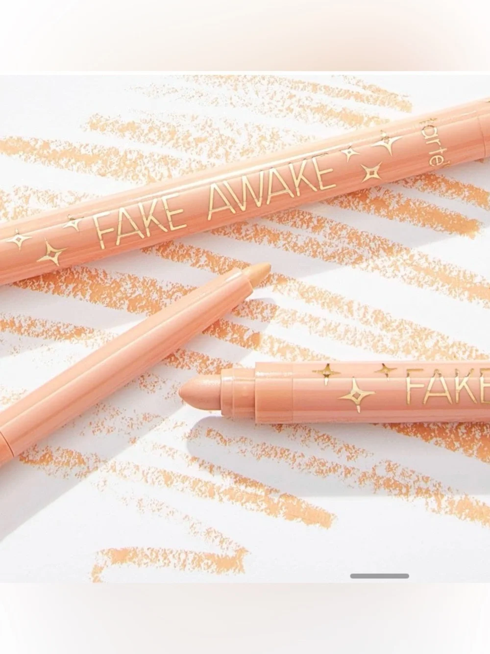 NIB Tarte Universal Nude Fake Awake Brightening Eye Pencil Eyeliner